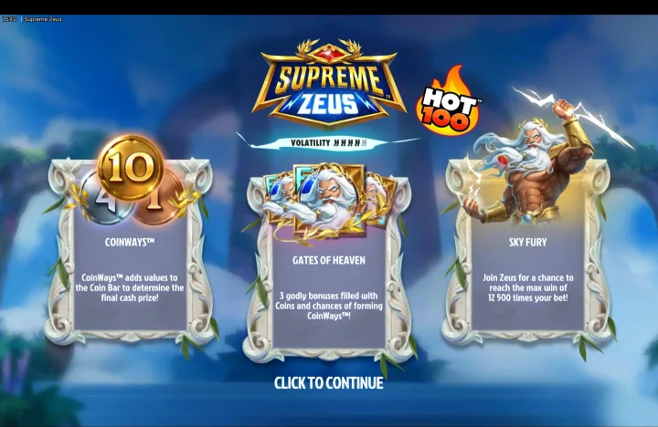 Supreme Zeus screenshot 1